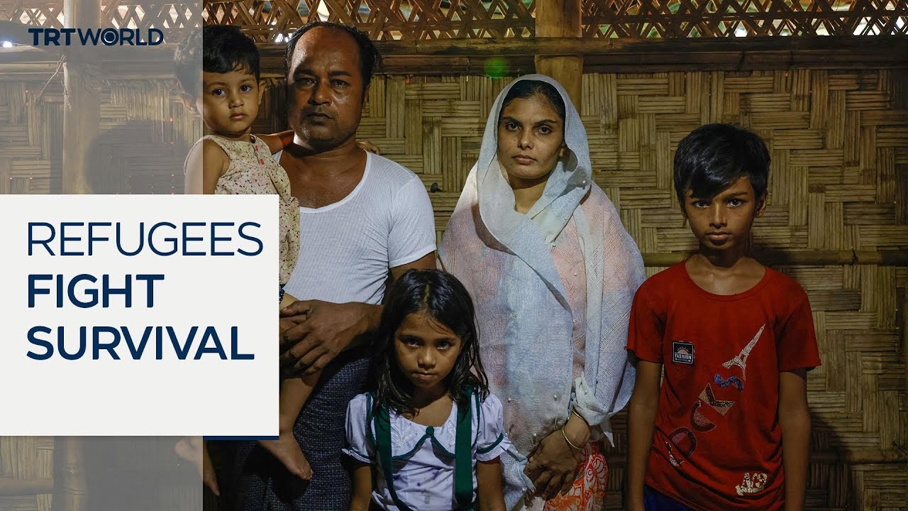 Rohingya refugees battle to survive on remote Bhasan Char island