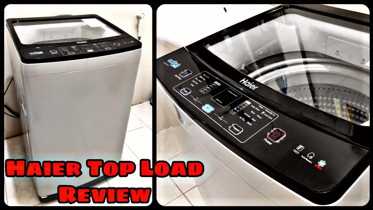 Haier fully automatic top load 8.5 kg washing machine - how to use haier HWM 85-826 top load machine