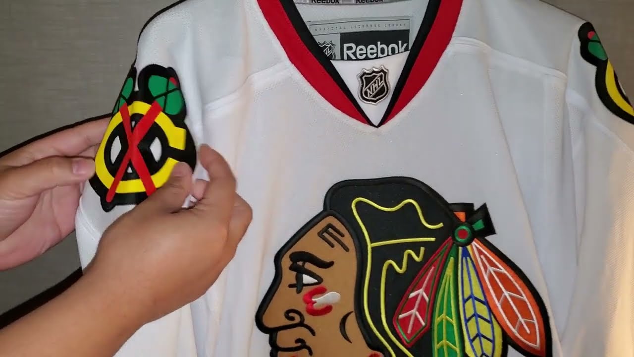 Chicago Blackhawks Away Jersey! Reebok Premier!