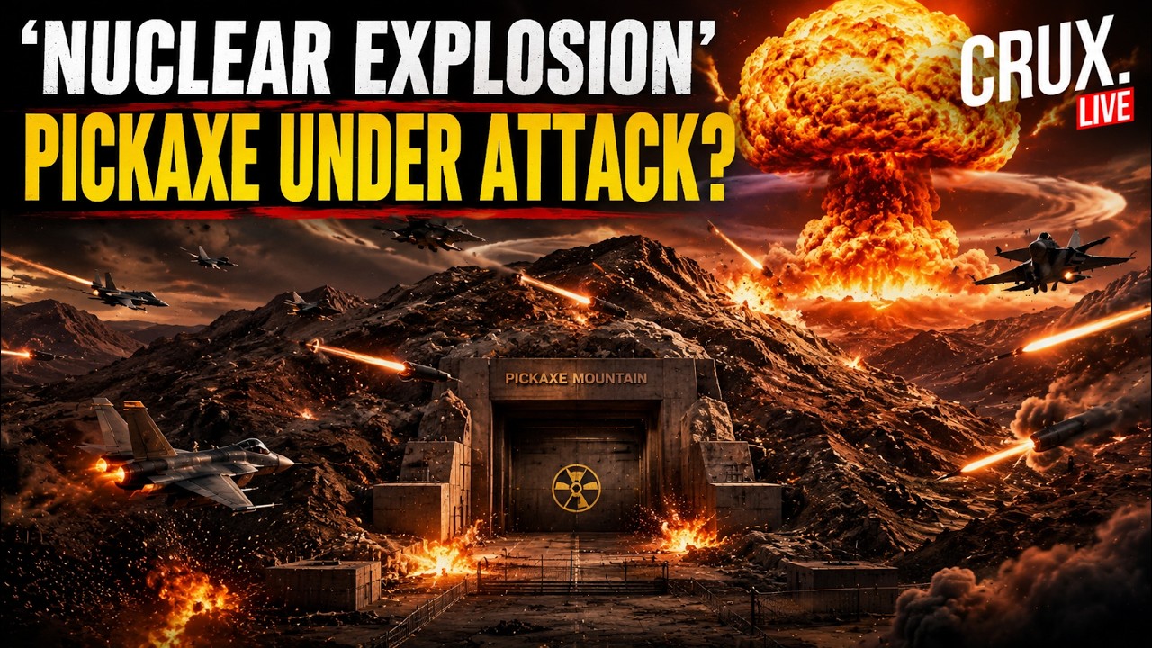 IRAN LIVE | Huge Blast Near Pickaxe Mountain, US Military Strikes Secret Nuclear Site? | IRGC