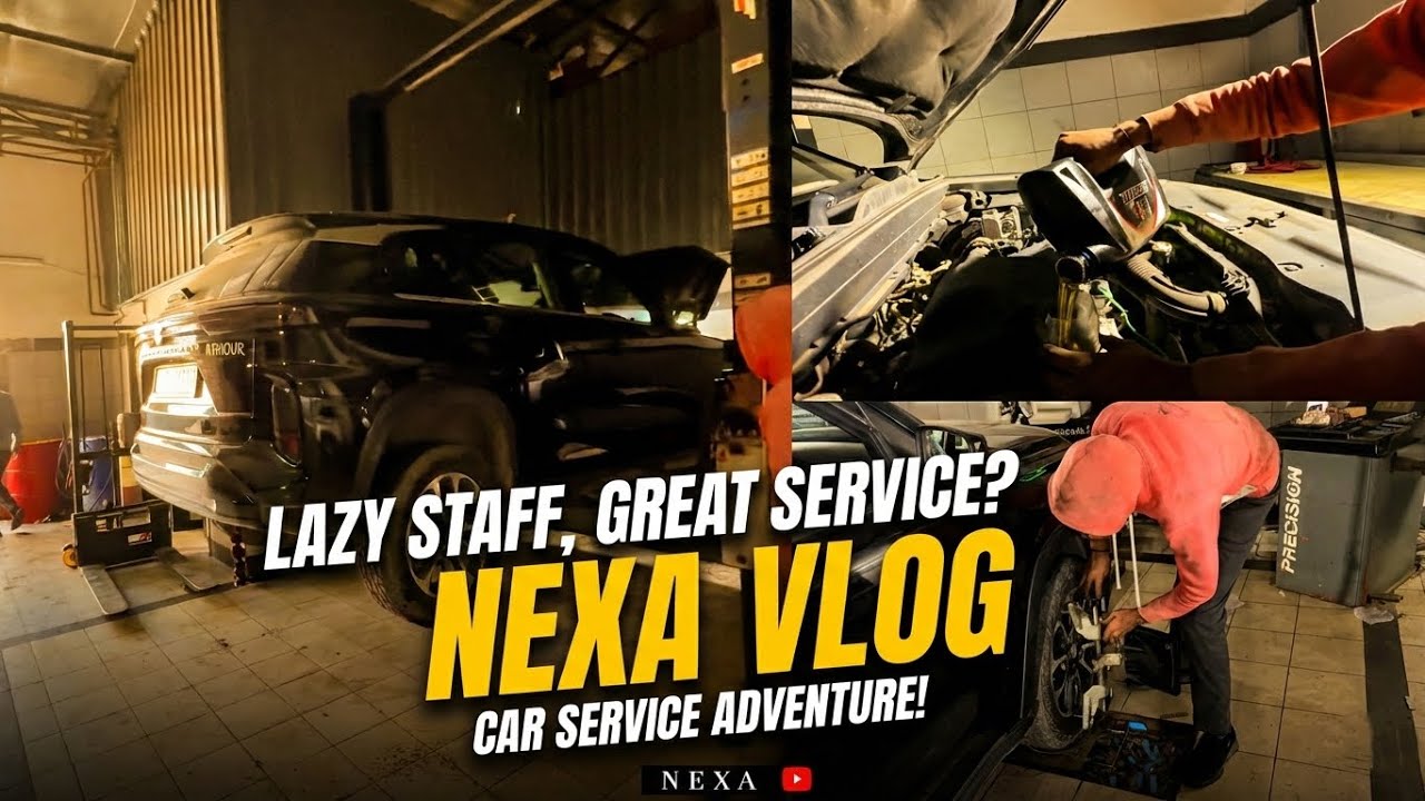 Car Service || Lazy Staff || Great Service || NEXA VLOG || Jass Rathour Vlogs 