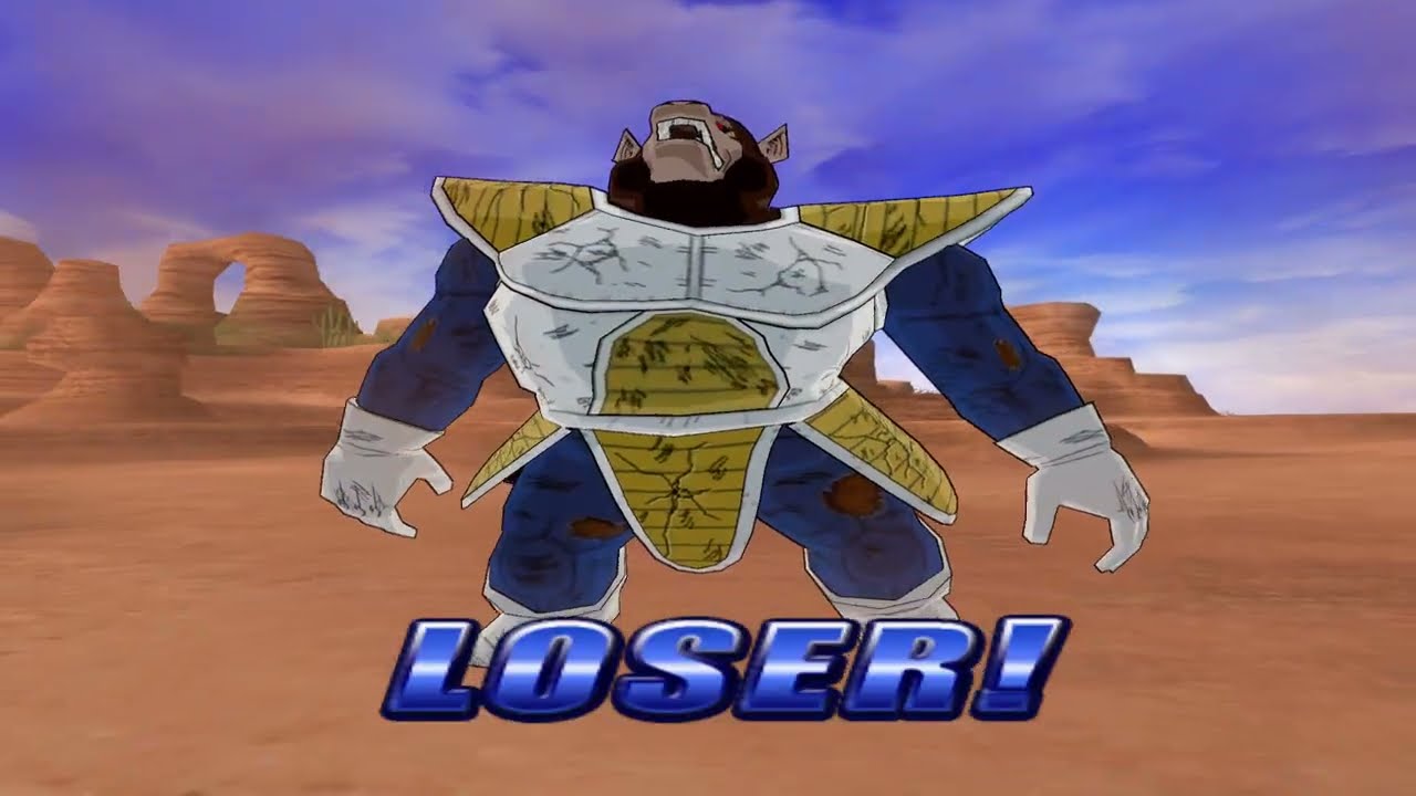 Great Ape Vegeta vs. Goku  KemoRyona 1