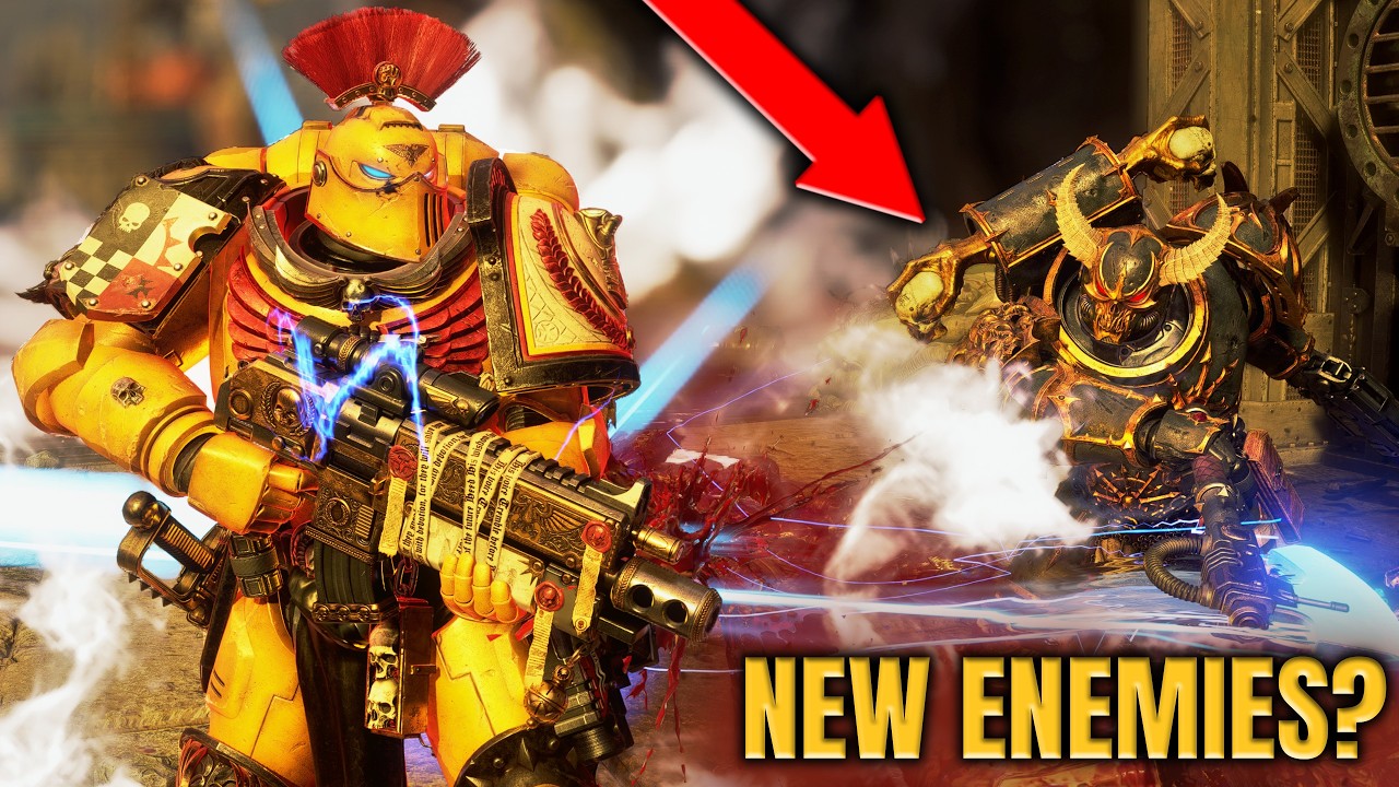 NEW ENEMIES IN PVE? Fighting the Real CHAOS SPACE MARINES! - Space Marine 2 (Indomitus Heresy Mod)