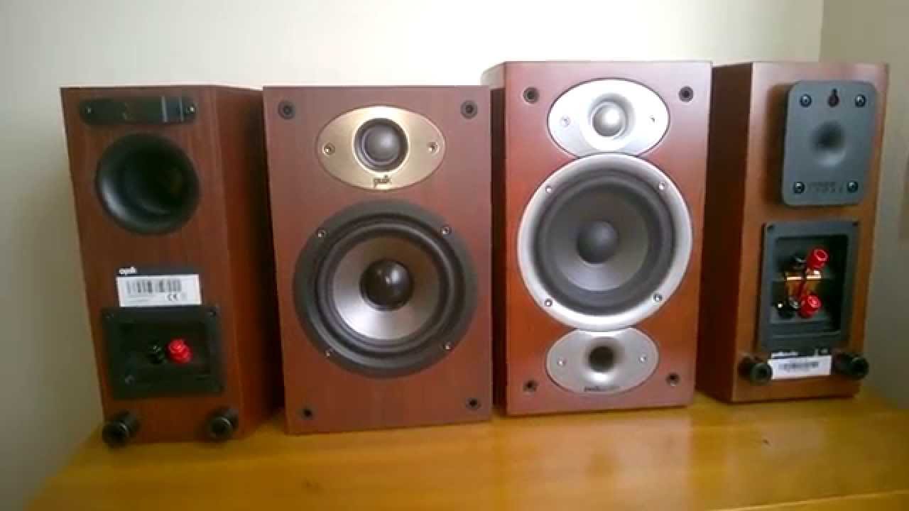 Polk Audio TSX110B vs RTiA1 bookshelf speaker review whats the difference comparison