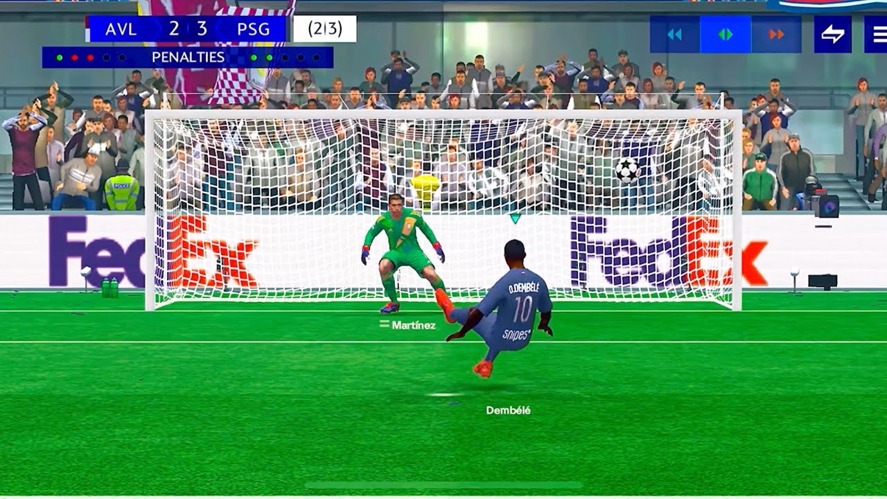 Penalty Shootout • PARIS SAINT-GERMAIN F.C VS ASTON VILLA F.C • Champions League Final | FC MOBILE