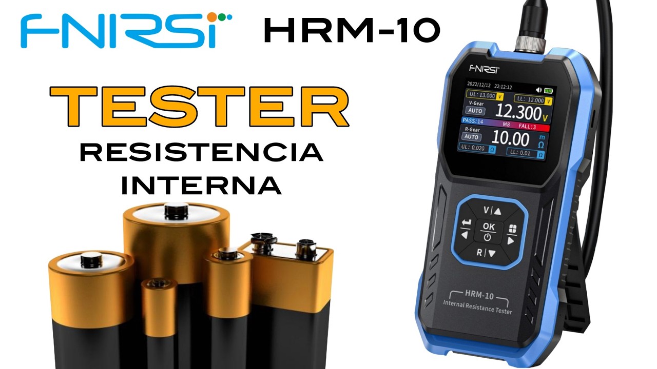✅Como Medir La RESISTENCIA INTERNA De Una Bater&iacute;a
