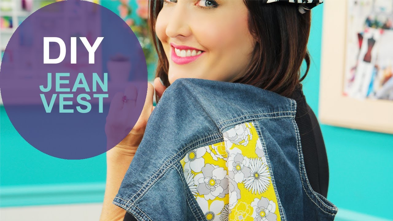 How to Spice Up a Denim Vest: The DIY Challenge on The Mom's View