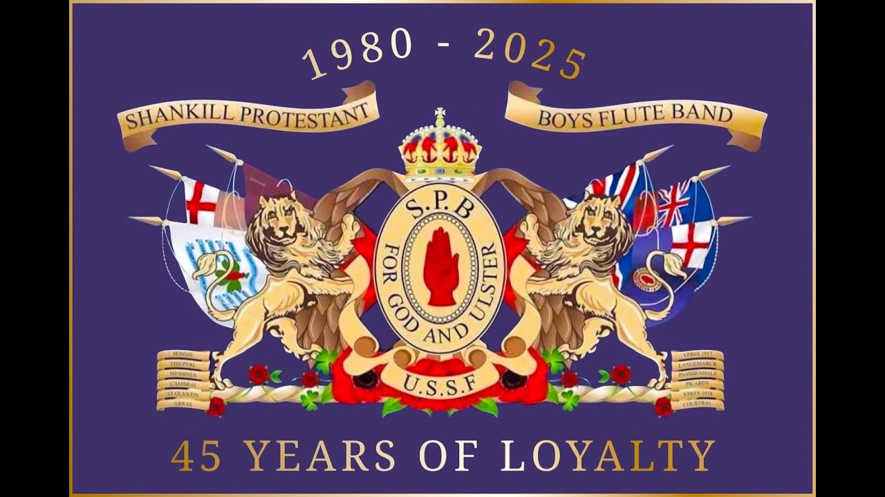 Shankill Protestant Boys (Full Clip 4K) @ Shankill Road Defenders Indoor ~ 15/11/25 (4K)
