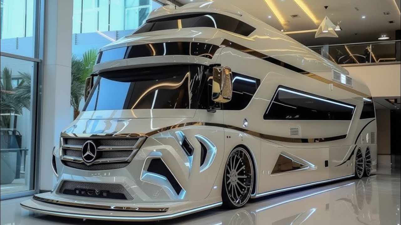 Bus Rumah Mewah Mercedes-Benz Ini Harganya Tembus 39 Miliar Rupiah ✅