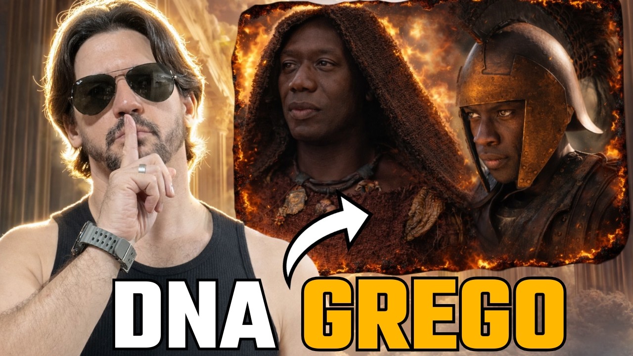 Zeus era NEGRO e o DNA Grego PROVA Isso!