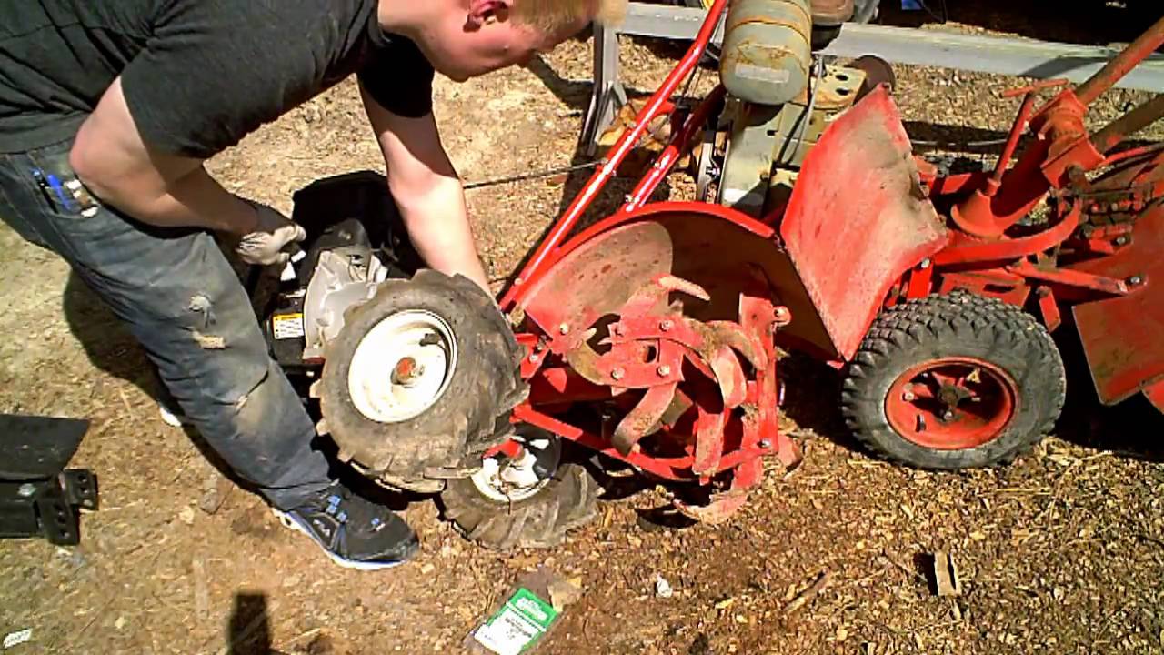 Tine seal replacement Troy-Bilt Tiller