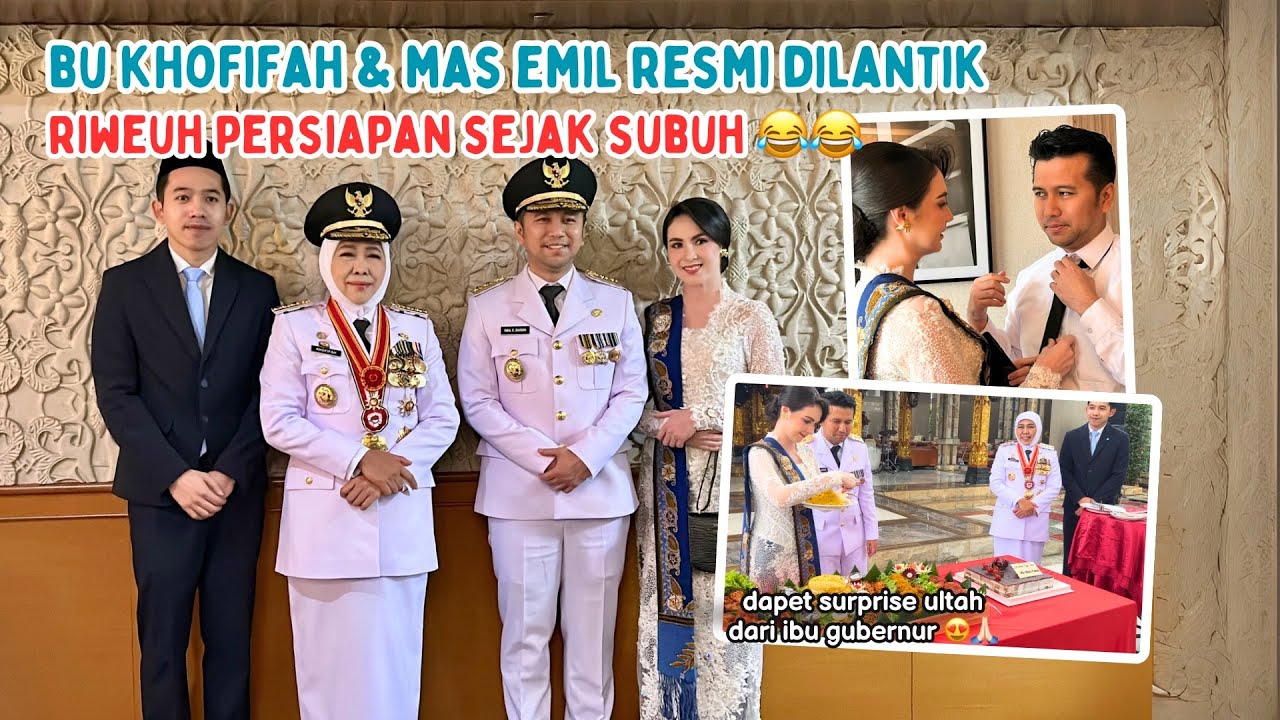 SATU HARI PENUH! RANGKAIAN PELANTIKAN WAGUB JATIM 2025-2030 👏| Arumi Bachsin