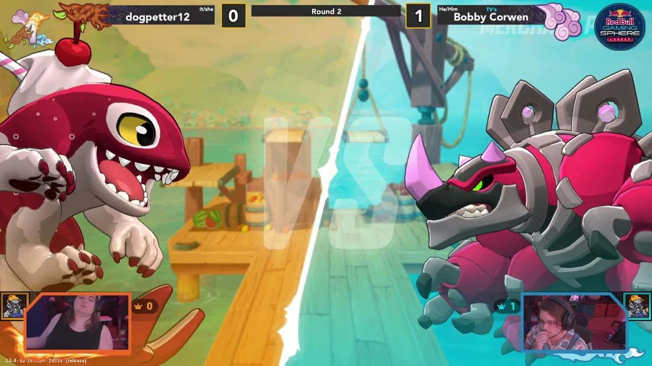 Bobby Corwen (Galvan) vs dogpetter12 (Orcane) - ARRIVAL 4 - Rivals of Aether 2: Pools