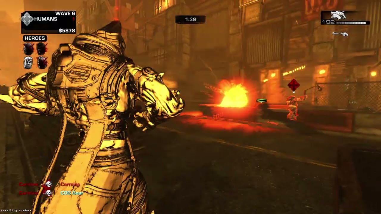 Delta Online (Gears of War 3 PC community mod) | Normal Beast Mode - Day One (Available Now!)