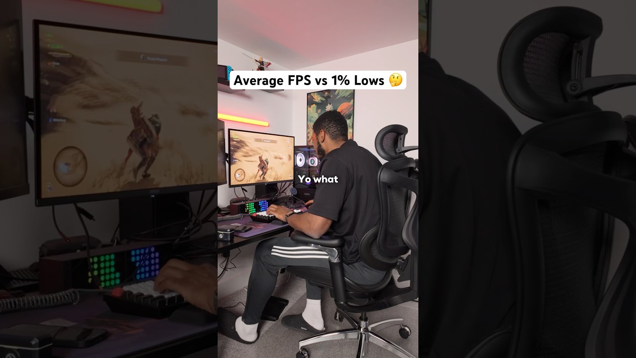 Average FPS ❌ 1% Lows ✅