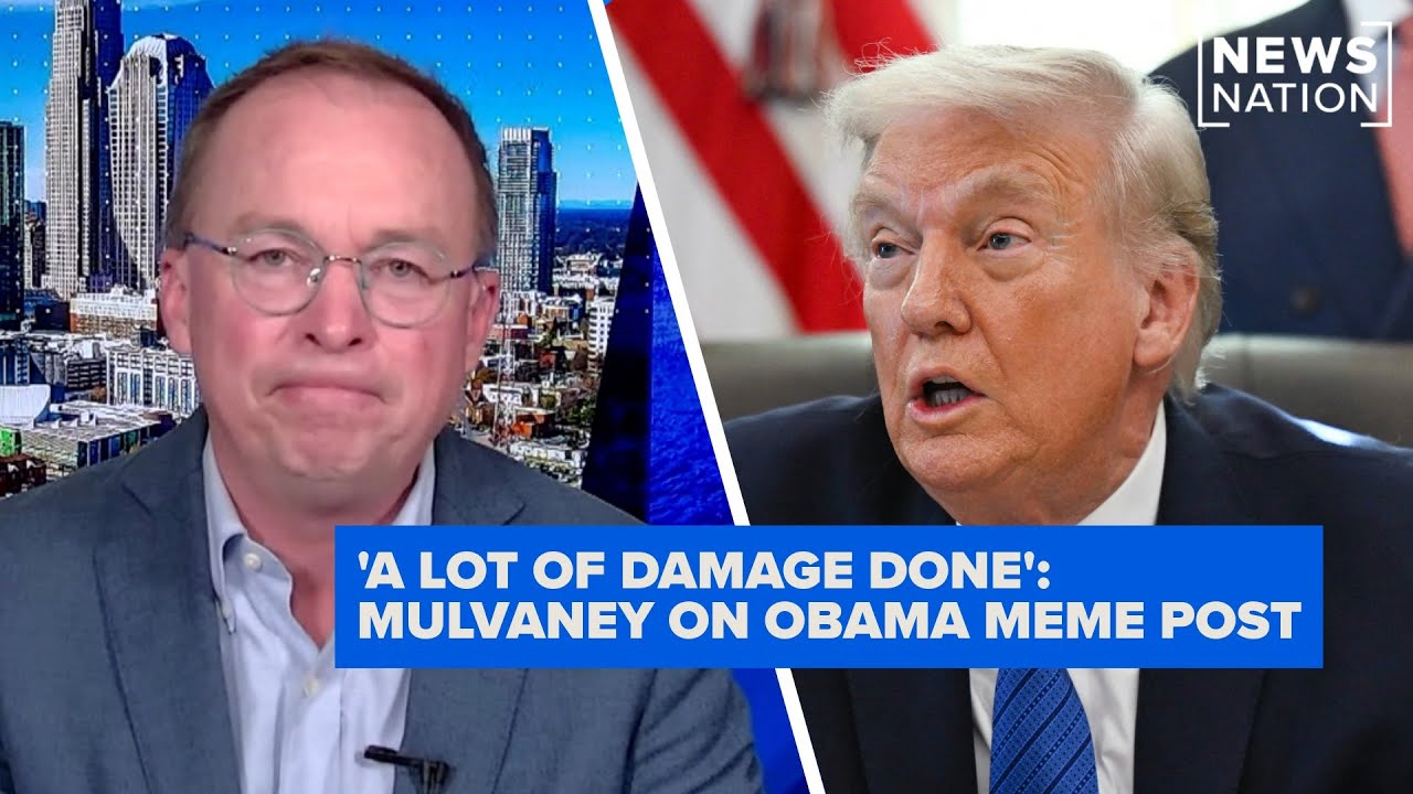 Republicans can kiss midterms goodbye after offensive Obama post: Mulvaney | NewsNation Live