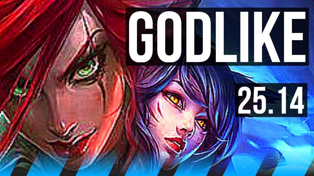 KATARINA vs AHRI (MID) | Godlike, 12/3/4 | EUW Grandmaster | 25.14