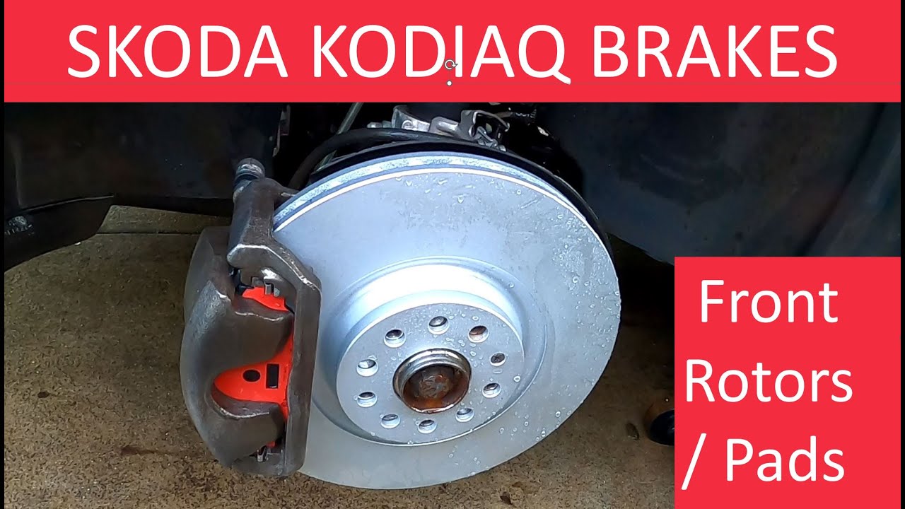 Skoda Kodiaq Sportline Front Brake Pads and Brake Bleed