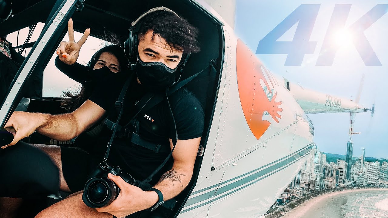Voo de helicóptero em Balneário Camboriú - VLOG 34