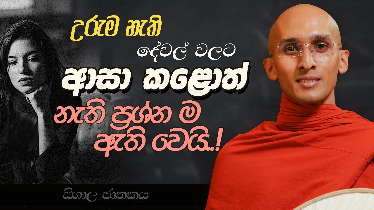85. උරුම නැති දේවල් වලට ආසා කළොත් නැති ප්‍රශ්නම ඇති වෙයි | සිගාල ජාතකය | 2023-08-04