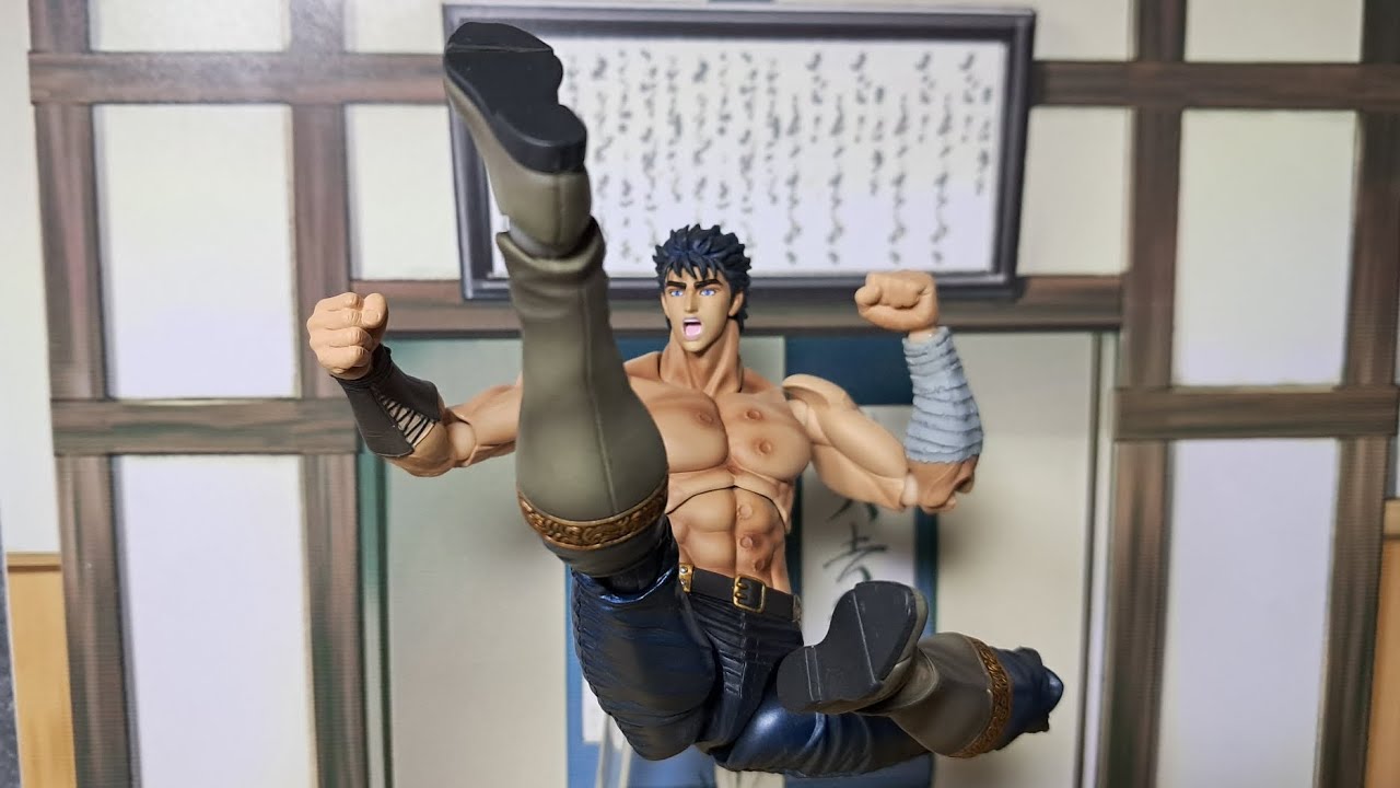 Super Action Statue S.A.S KENSHIRO Muso Tensei. Fist of The North Star (Hokuto no Ken) Review. .