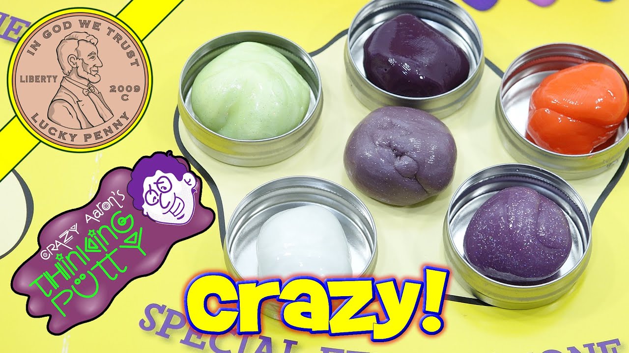 Crazy Aaron's Mixed By Me Thinking Putty Glow Kit
