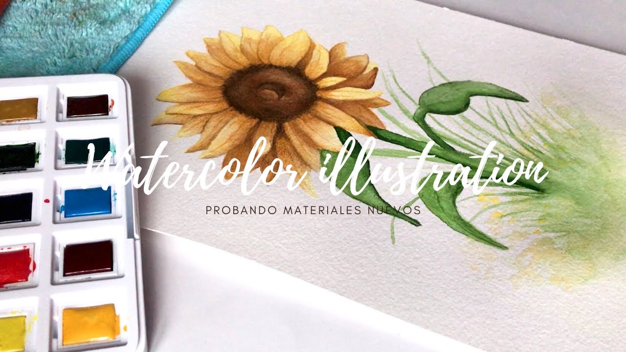 Probando Nuevos Materiales | acuarelas VAN GOGH + CHARLANDO