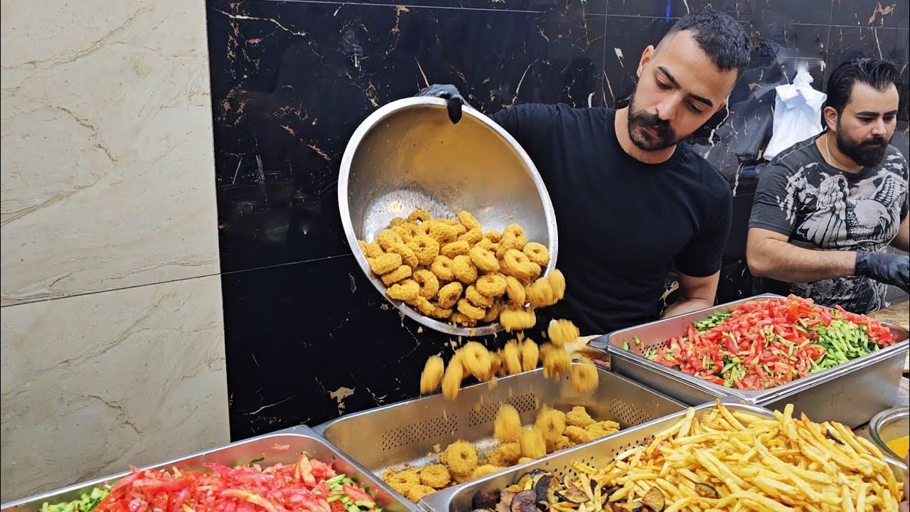 Iraqi Falafel From Baghdad | Iraqi Street Food