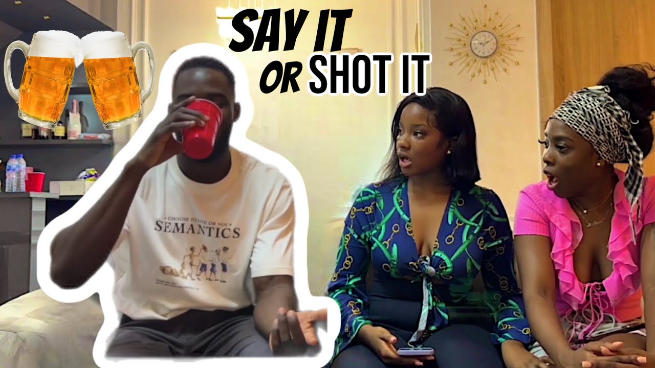 SAY IT OR SHOT IT: Moses said he will kiss me ft@MosesLdn @Miss Demz