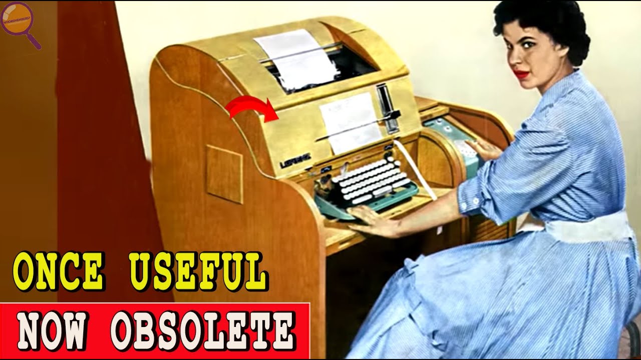 20 Things from 1970 Once Completely Necessary, NOW OBSOLETE