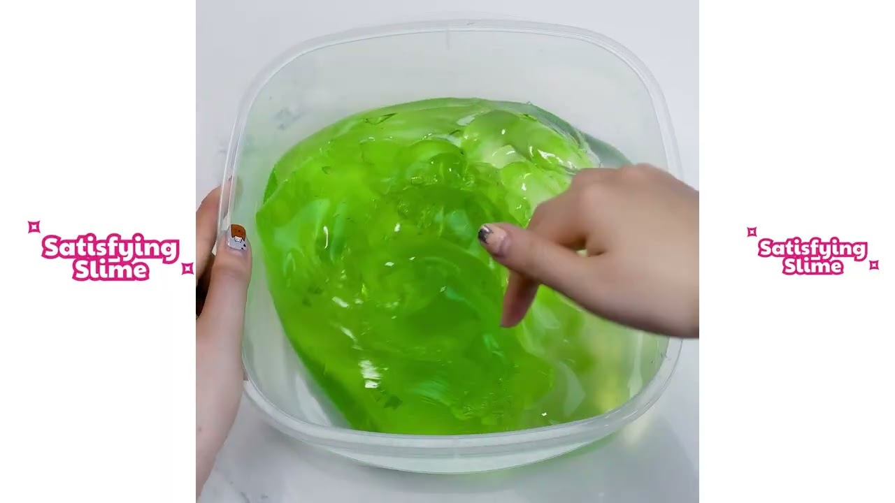 Relaxing Rainbow Slime ASMR Featuring Pure Satisfaction Reduce Stress ( No Talking ) #18
