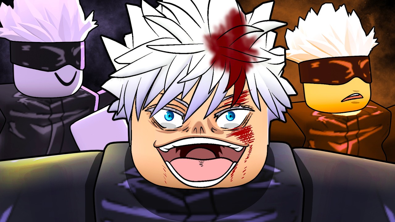Using ADMIN GOJO MOVESET In Public Servers...