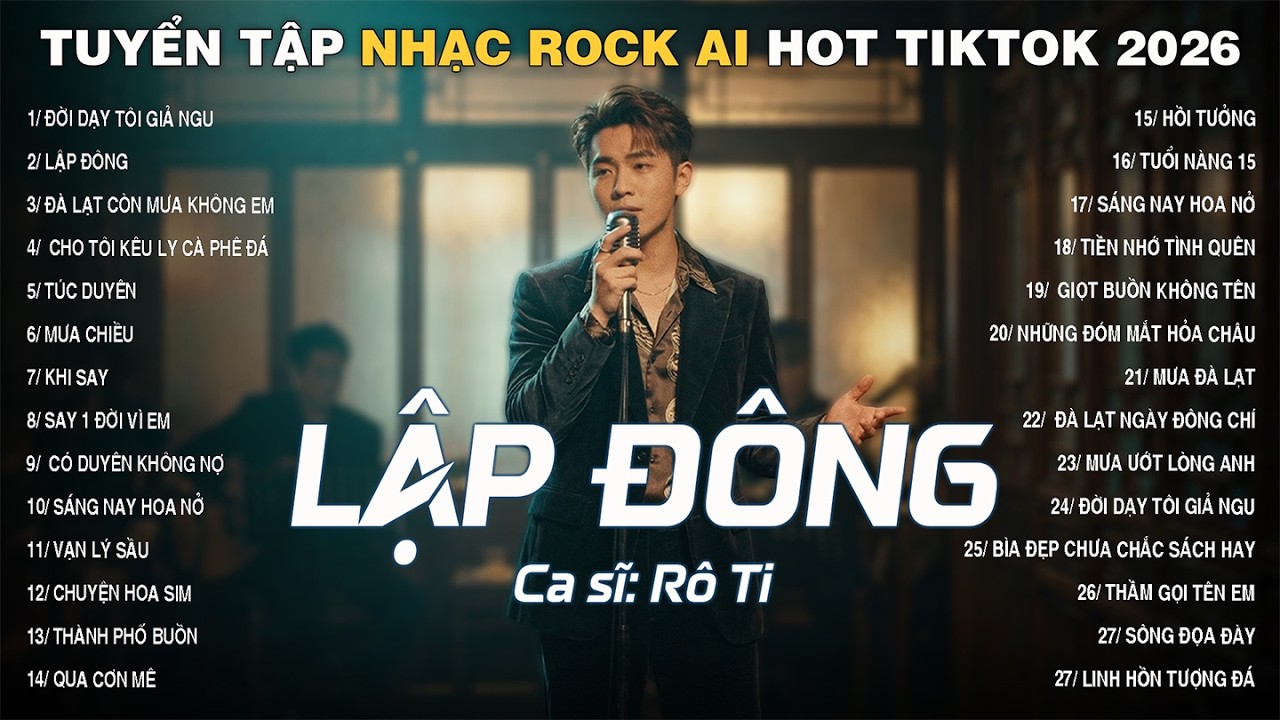 LẬP ĐÔNG - BLUES ROCK | RÔ TI | Trời vội làm gió lập đông lá kia thay màu ... TOP HIT Nghe Là NGHIỆN