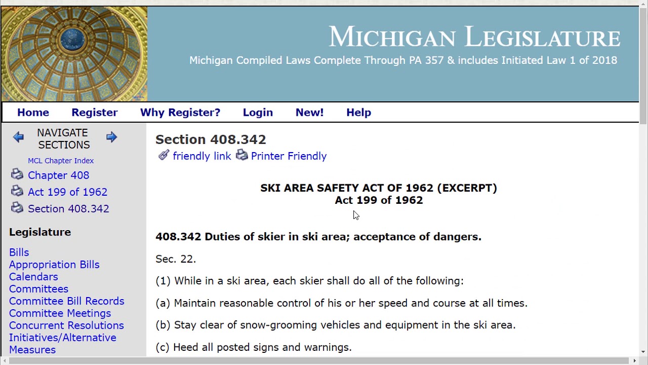 3.11 ~ Annotations to Statutory Authority