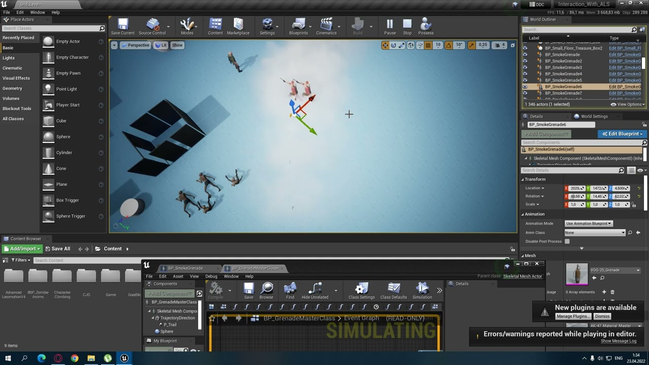 UE4 - Smoke Grenade (IWALS 2.1)