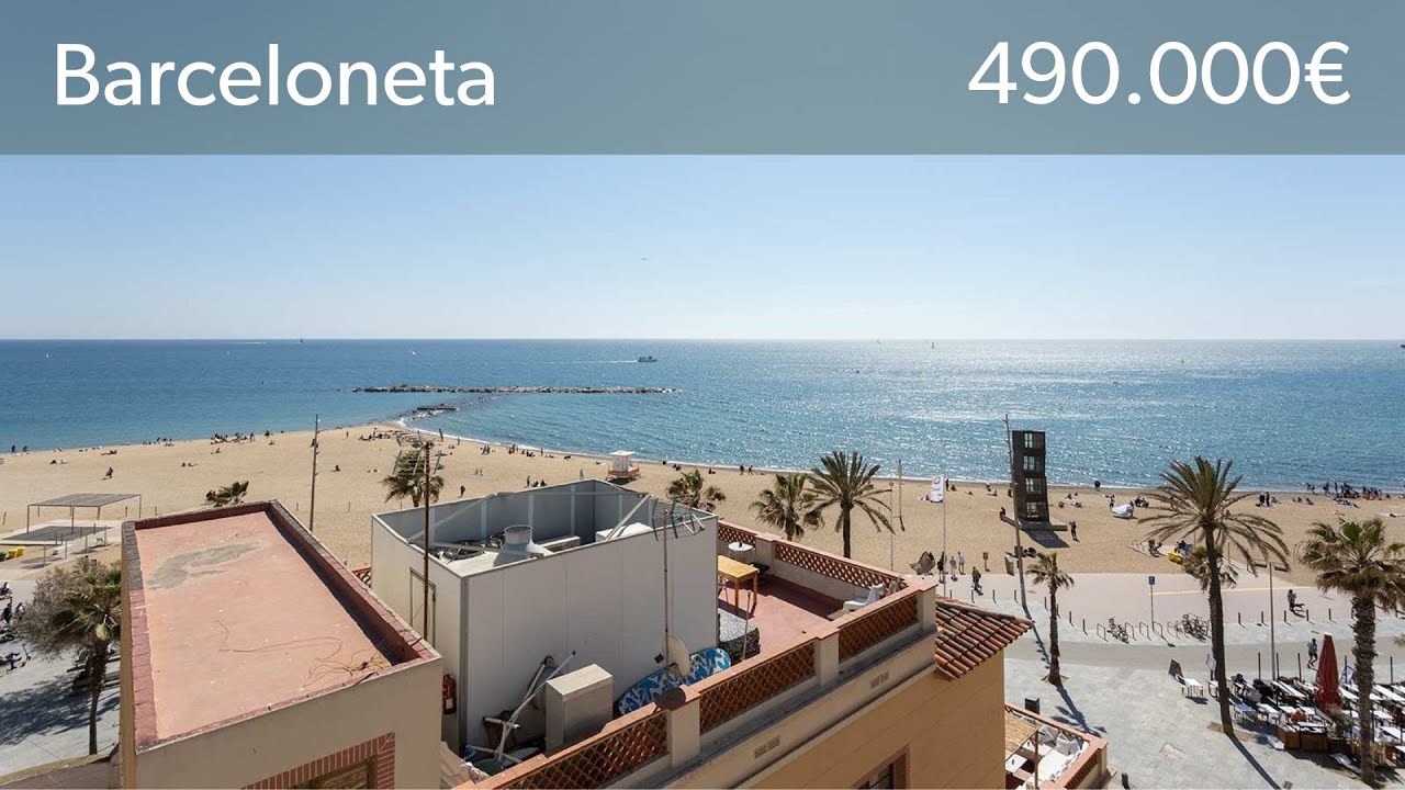 Increíble ático con vistas al mar en venta en Barceloneta, Barcelona