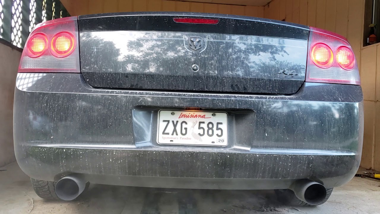 Dodge Charger R/T Hemi -STRAIGHT PIPED [No Cats] Resonator Delete, Muffler Delete *Extremely MEAN*