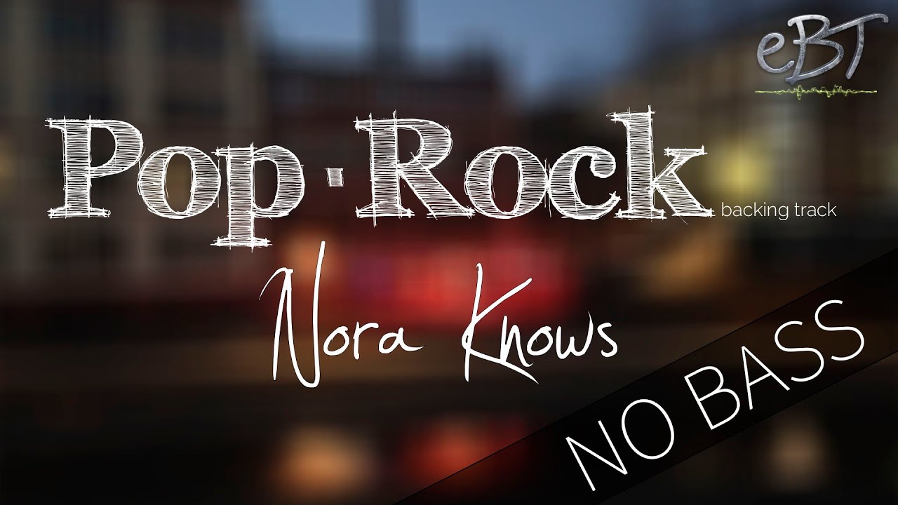 Pop/Rock Backing Track in C Major | 100 bpm [NO BASS]