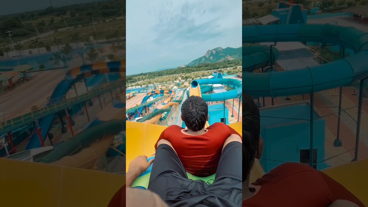 📍 BluLand Water Park, Near Cafe Coffee Day Chandragiri, Tirupati Park @blulandwaterpark