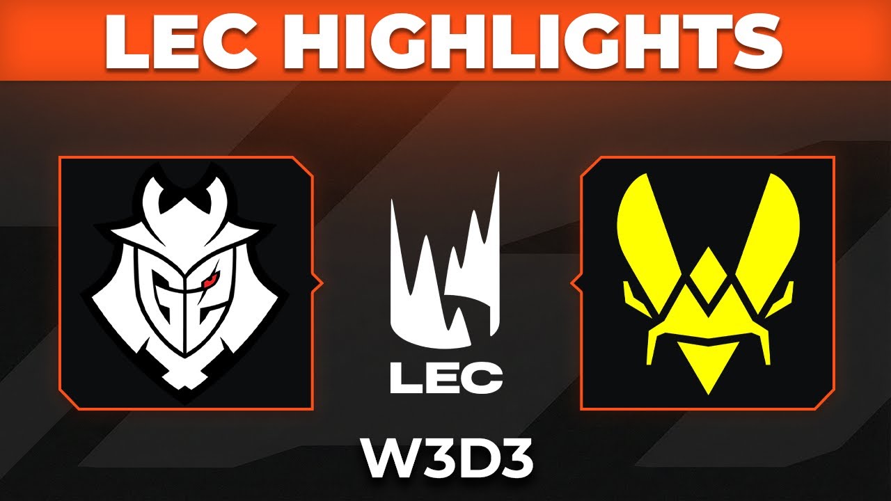 G2 vs VIT Highlights | LEC 2026 Versus W3D3 | G2 Esports vs Team Vitality