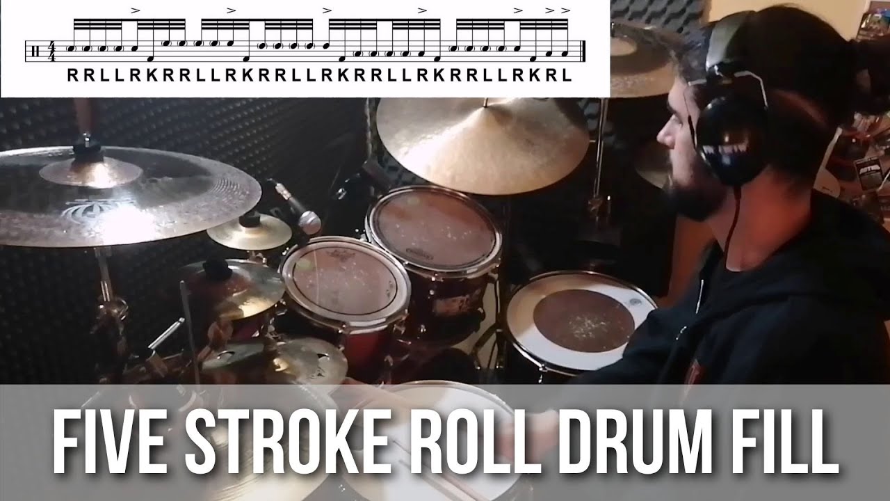 Five Stroke Roll - Drum Fill