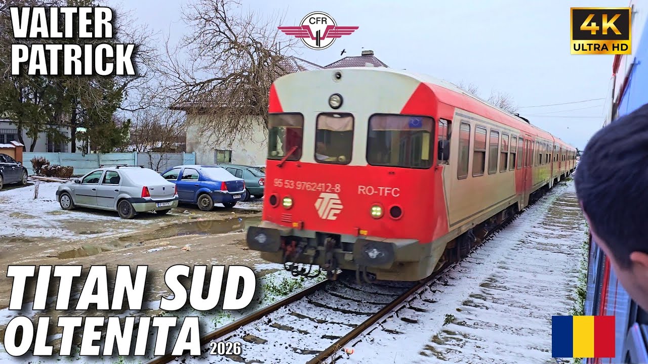Titan Sud - Oltenita | Calatorie in zapada cu Transferoviar si cu Ionut's trains
