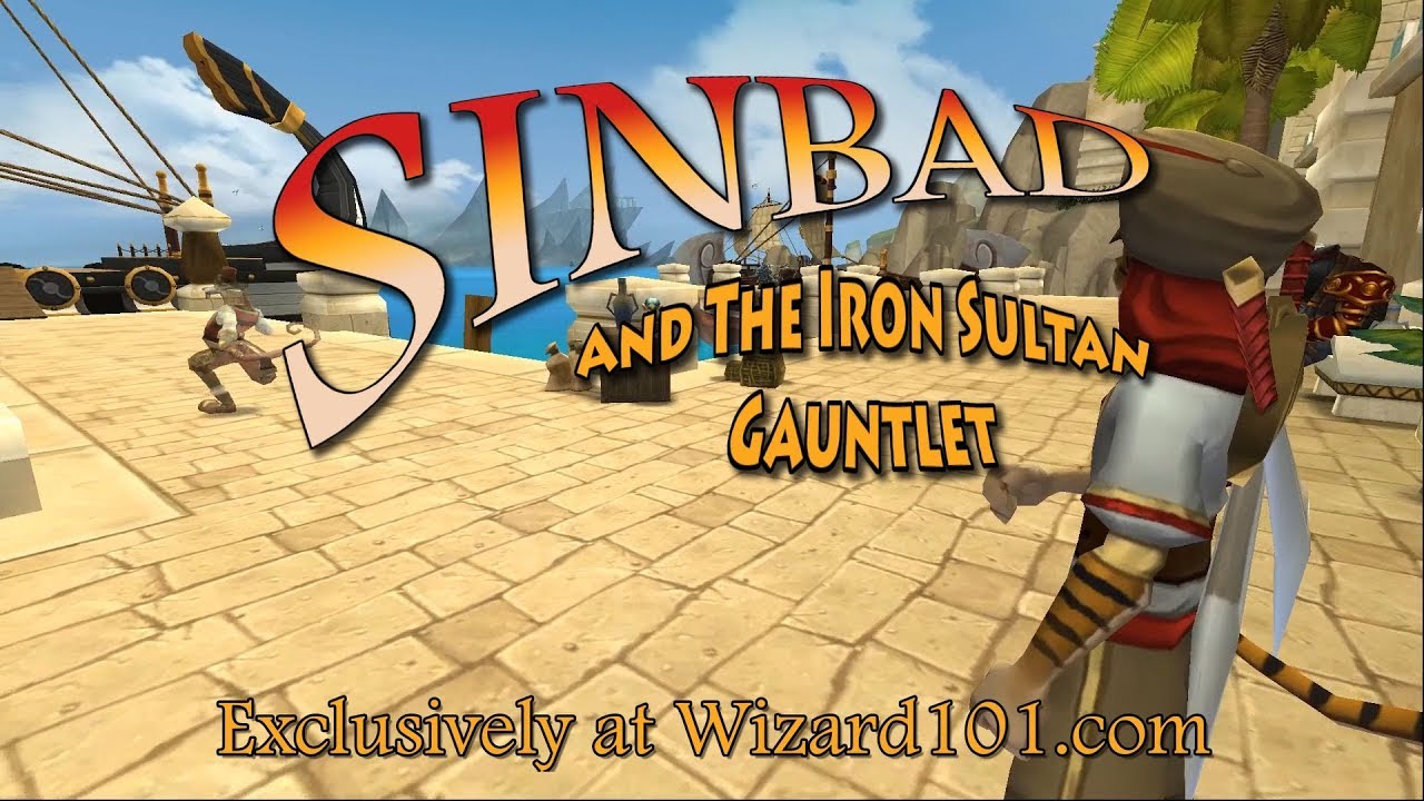 Sinbad and the Iron Sultan Gauntlet for Wizard101