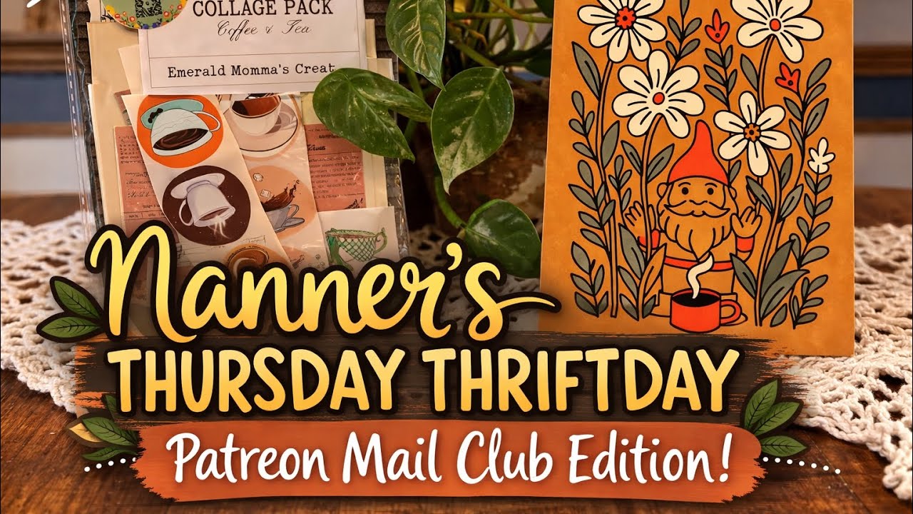 Nanner's Thursday Thriftday - Patreon Mail Club Edition!