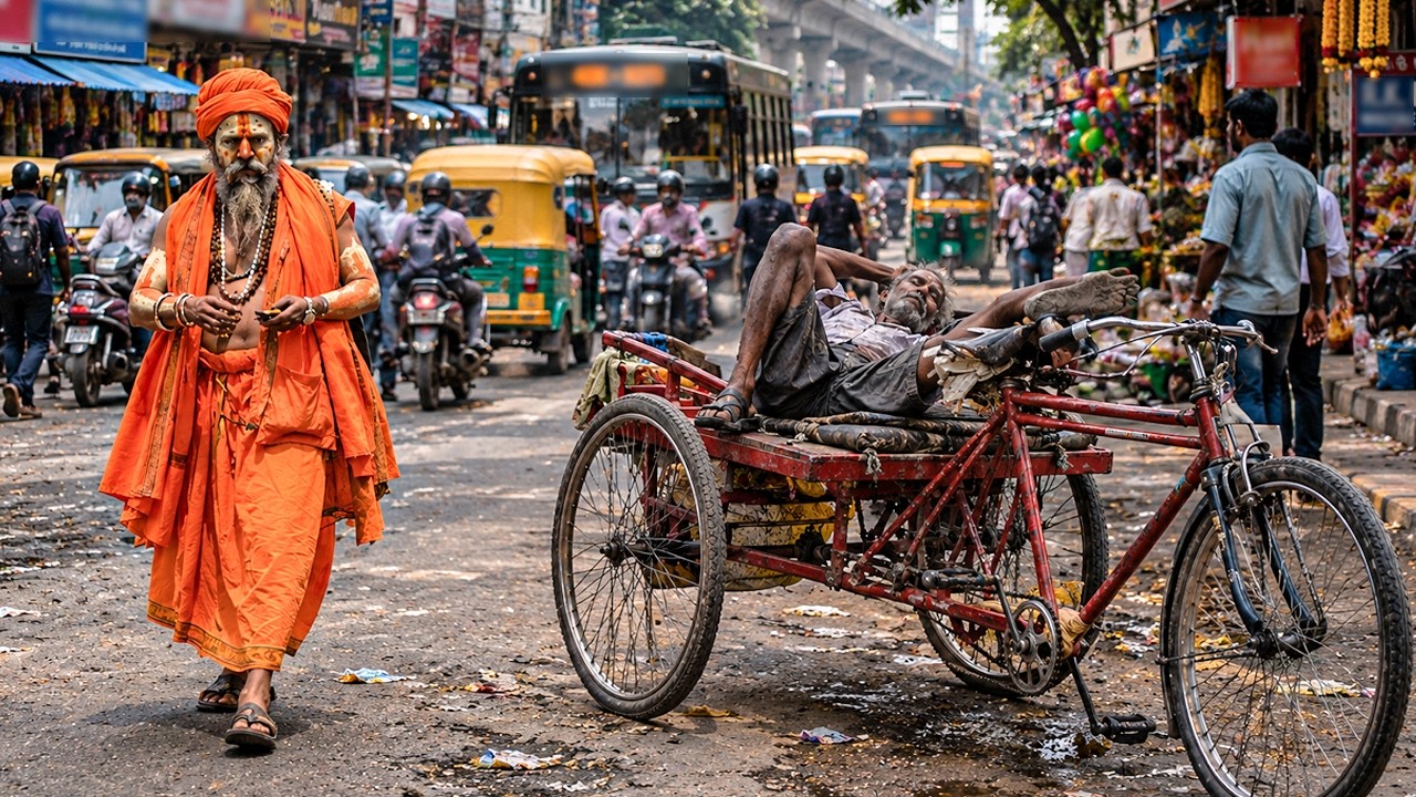 🇮🇳 This Is What Real India Looks Like at Rush Hour | 4K Walking Tour