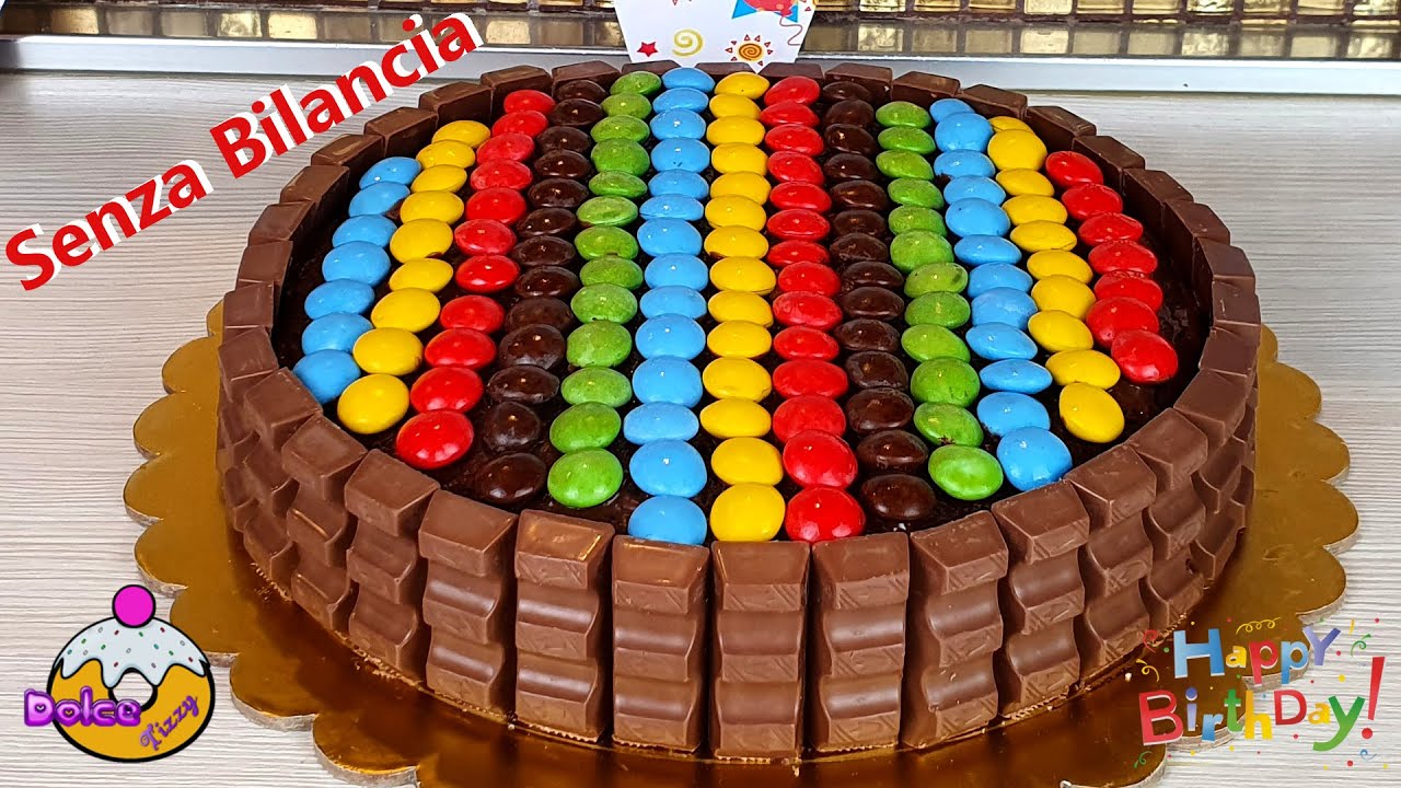 TORTA COMPLEANNO BAMBINI - FACILE E VELOCE - SENZA BILANCIA