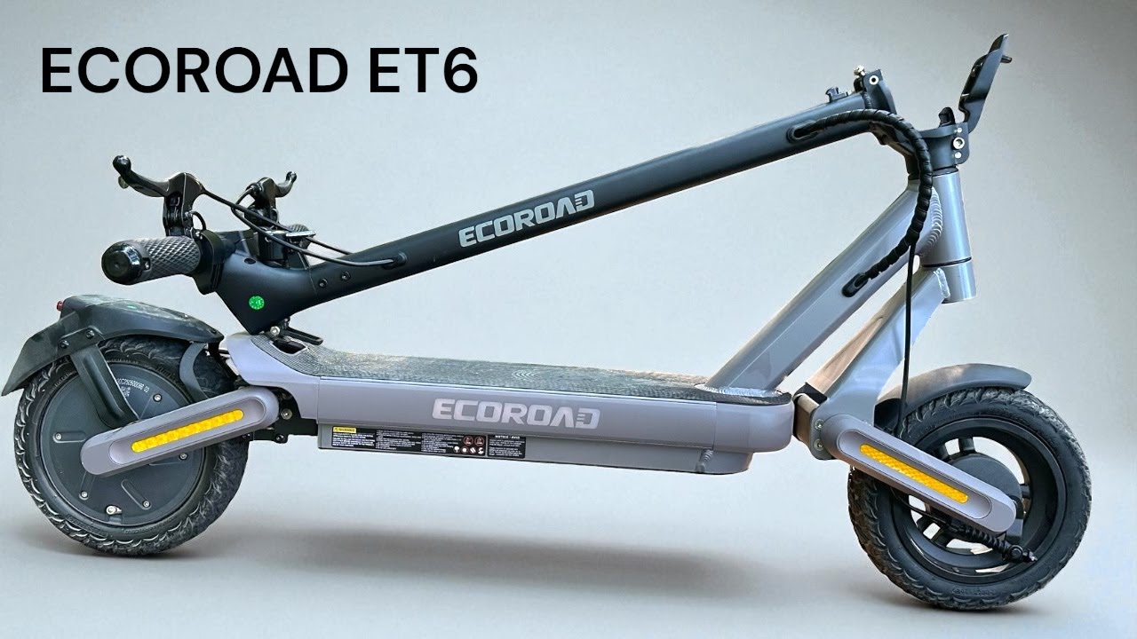 ECOROAD ET6 Electric Scooter - Powerful, Modern and Fun