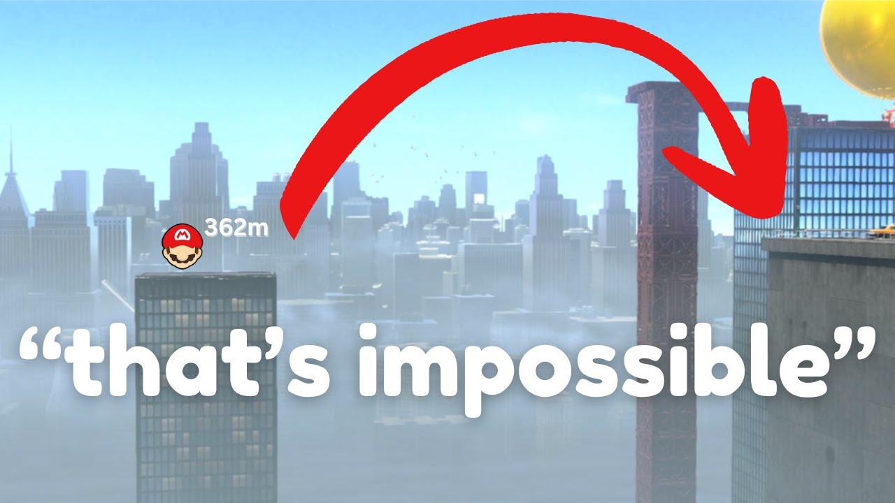 Rating my subscriber's INSANE Mario Odyssey trickjumps