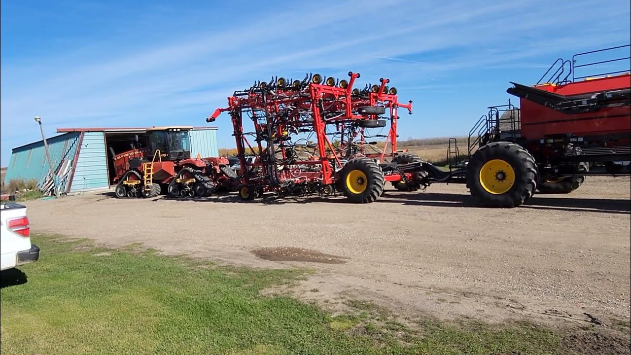 First hookup and PDI on the brand new Vaderstad Seedhawk