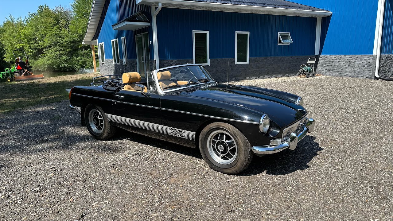 1979 MGB Limited Edition Chrom Bumper 50k Original Miles FOR SALE